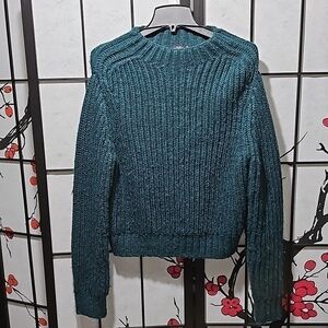 Kate Spade Saturday Retro Cropped Sweater Size Small